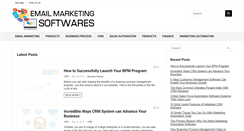 Desktop Screenshot of emailmarketingsoftwares.org